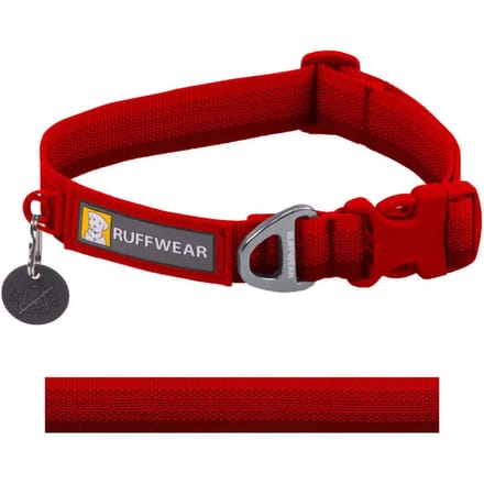 Ruffwear Front Range Collar - Hondenhalsband - Rood 36-51 Cm