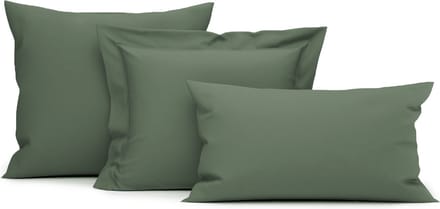Heckettlane Calla-Green Kussensloop Elementi 60x70 cm, gemaakt van 100% Katoen-Satijn