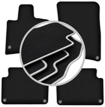 CARLUX-SILVER automatten voor: Audi Q7 I 4L SUV (2005-2015)
