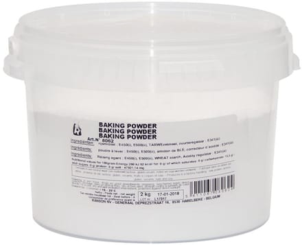 Ranson - Bakpoeder 2 KG - bakken - bakingsoda - cake- koeken - taartbodem emmer 2 KG