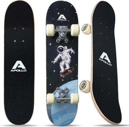 Compleet Skateboard voor Kinderen en Tieners met ABEC 3 Lagers