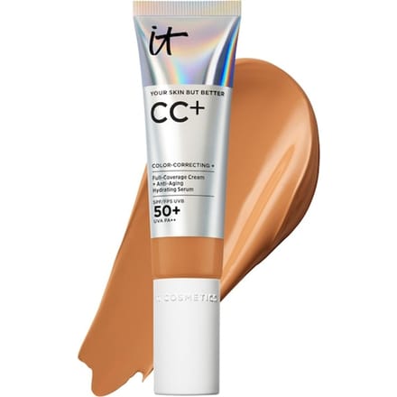 IT Cosmetics Your Skin But Better CC+ Cream SPF50 Foundation - Anti-Aging & Hydraterend - Rich Honey - 32ml