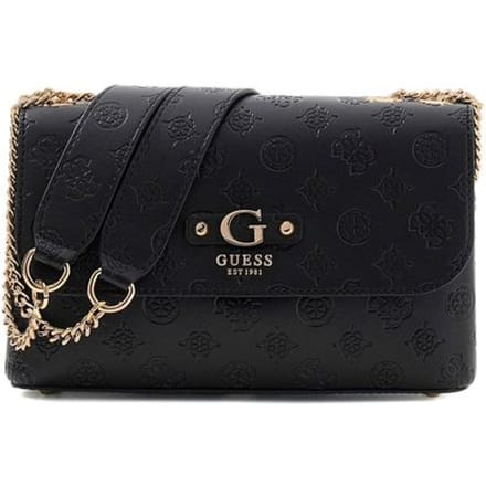 Guess Dita Kleine Schoudertas Dames - Imitatieleer - Zwart