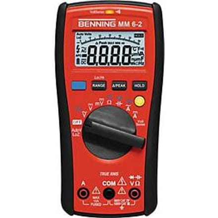 Benning MM 6-2 Multimeter Digitaal LoZ CAT III 1000 V, CAT IV 600 V Weergave (counts): 6000