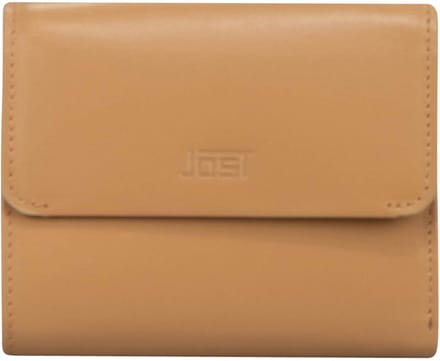 JOST Leren portemonnee Arva Slg Wallet Latte Lichtbruin