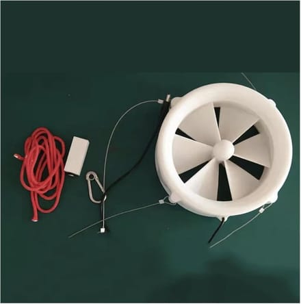 Turbine Generator - USB Lader - Energie Opwekken - Dubbel Doel - 25W Output - One Color