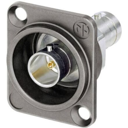 Neutrik NBB75DFGX-CON BNC-doorvoering BNC-bus - BNC-bus 1 stuk(s)