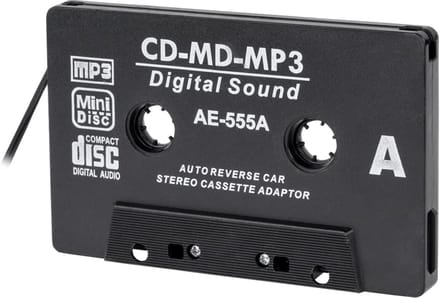 Inne Adapter - Cassetteadapter - Universeel - Compact - Hoge Kwaliteit
