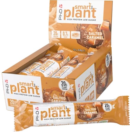 PhD Smart Bar (12x64g) Salted Caramel - Repen - Eiwit Repen