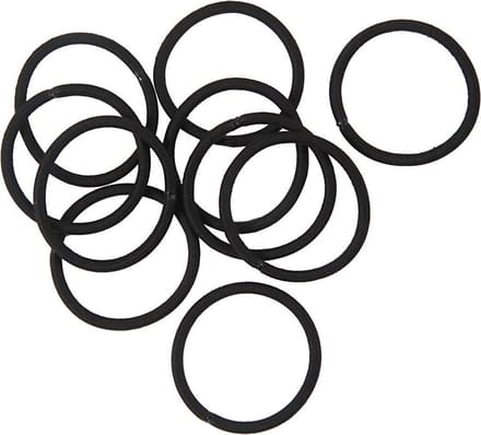 Haarelastiek, d 45 mm, zwart, 10 stuk/ 1 doos