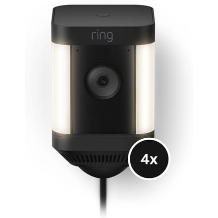 ring Spotlight Cam Plus - Plug-in - Black 8SH1S2-BEU0 IP Bewakingscamera WiFi 1920 x 1080 Pixel
