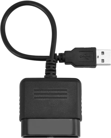 Dailygoody - Controller Converter - PS2 naar PS3 Adapter - Gebruik je PS2-controller op PS3 - USB Adapter - Retro Gaming - Geschikt voor PC - Con