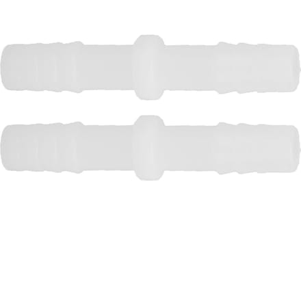 Raccord barbelé à diamètre variable pour tuyau plastique 9 mm pour pompes à eau aquarium white