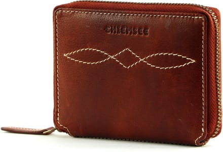 CHIEMSEE Leren Portemonnee Leather Wallet Brown Bruine