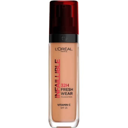 L’Oréal Paris Infaillible 32HR Fresh Wear Foundation - 320 - Langhoudende Foundation met SPF 25 en Vitamine C - 30ML
