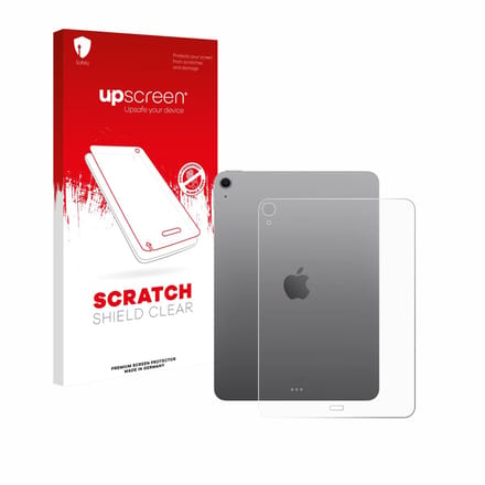 upscreen - Screenprotector voor Apple iPad Air 11" M3 2025 (Achterkant) - Folie Beschermfolie transparant