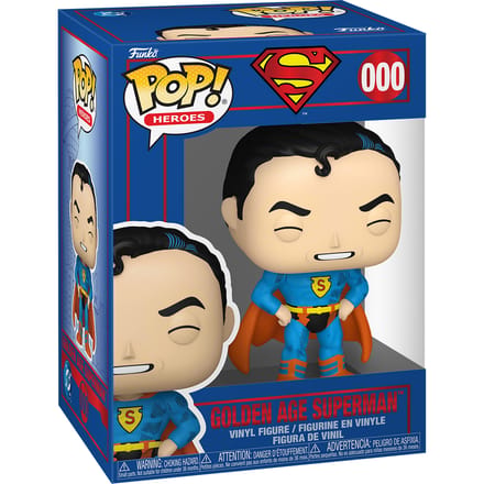 POP Heroes Superman Through the Ages Golden Age Funko POP Vinyl
