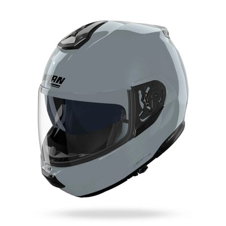 Nolan N100-6 Classico 303 Grijs Glossy Systeemhelm - Maat M - Helm