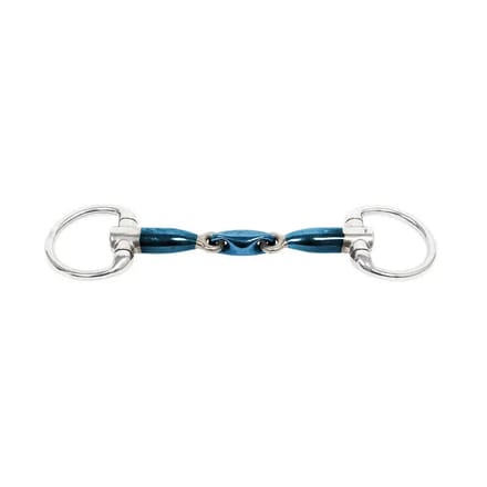 Olijfbit voor paarden Trust Sweet Iron Eggbutt Bradoon Eliptical 16