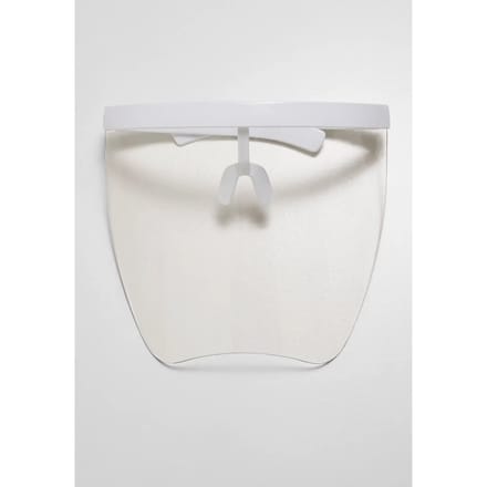 Urban Classics - Front Visor Zonnebril - Wit/Transparant