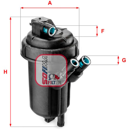 Brandstoffilter SOFIMA S1141GC