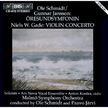 Malmö Symphony Orchestra, Paavo Järvi, Ole Schmidt - Schmidt & Jansson: Öressundsymfonin/Gade: Violin Concerto (CD)