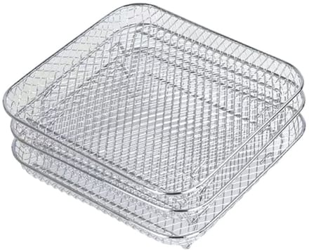 Roestvrij Stalen - Dailygoods- Luchtfriteuserek 3-Laags