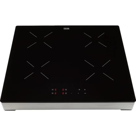 ETNA KIV164RVS - Vrijstaande inductie kookplaat - 4-pits - Plug & Cook