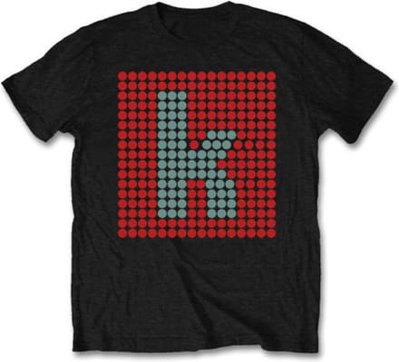 The Killers - K Glow Heren T-shirt - M - Zwart