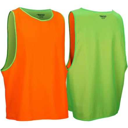 Avento Trainingshesje Dubbelzijdig - Senior - Fluorgroen/Fluororanje