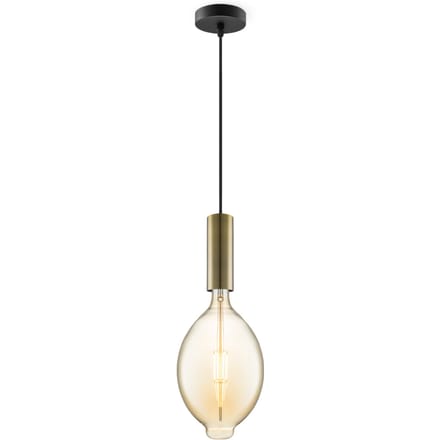 Home sweet home hanglamp Saga brons Oval - amber