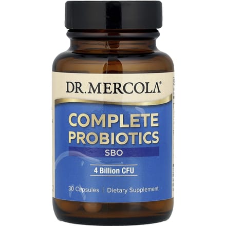 Dr. Mercola, Complete Spore Restore, 4 milliards d'UFC, 30 capsules