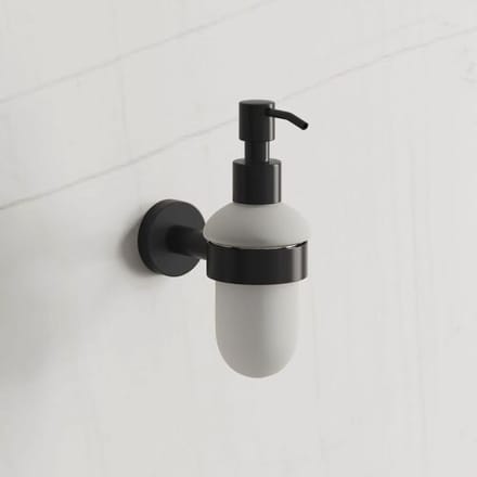 Kronenbach Lima 2.0 Black Soap Dispenser, Glass 29.200.065.0505