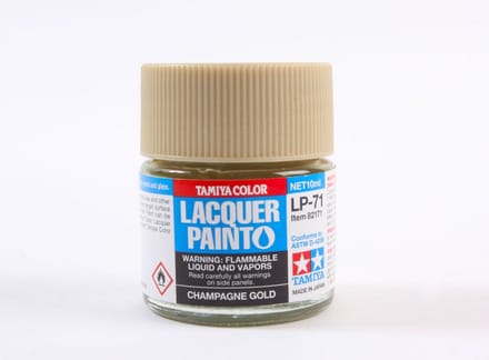 Tamiya Hobbyverf Enamel verf - LP-71 Champagne Gold - Gloss - Lacquer Paint - Verf potje - 10 ml
