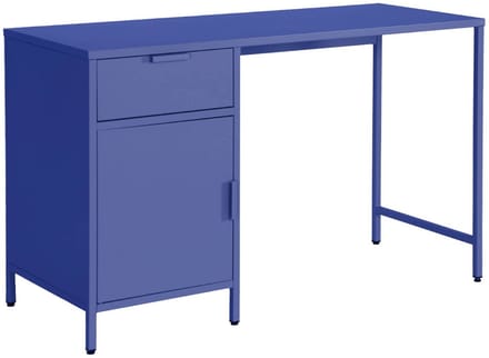sweeek - Kinderbureau metaal 1 deur en 1 lade - soho
