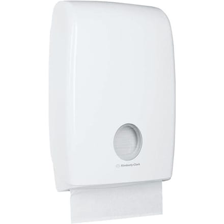 Handdoekdispenser Kimberly Clark Aquarius m-vouw wit U7023