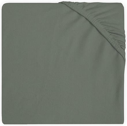 Jollein Hoeslaken Jersey 40/50x80/90cm Ash Green
