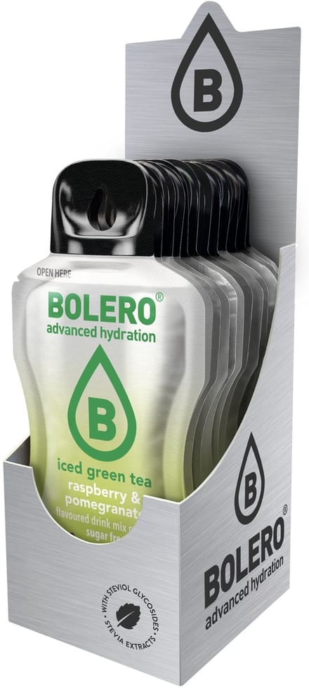 Bolero Limonade Pakket - Mix Iced Green Tea - 12 x 8 gram
