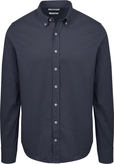 King Essentials The Tommy Overhemd Antraciet - Maat S - Heren