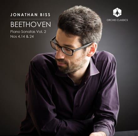 Jonathan Biss - Beethoven: Piano Sonatas Vol. 2 Nos 4, 14, & 24 (CD)
