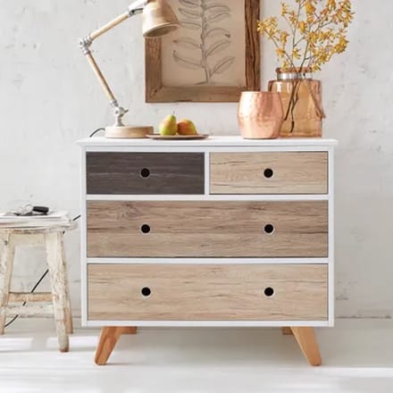 Transform Zelfklevende Decoratiefolie - Houtlook Eiken Zand - 67,5 X 200 Cm