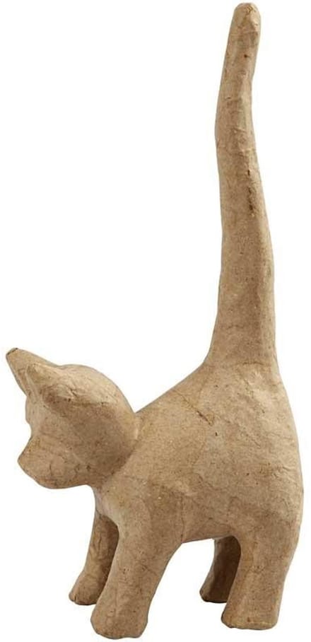 Kat, H: 28 cm, L: 12 cm, 1 stuk