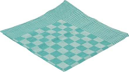Theedoek blok ca. 65x65 cm set à 6 stuks groen