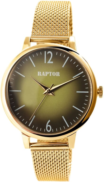Raptor Dameshorloge Roestvrij staal Milena, Mineralglas