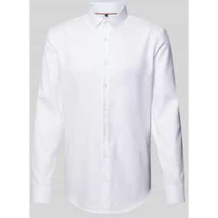 Super slim fit zakelijk overhemd in effen design