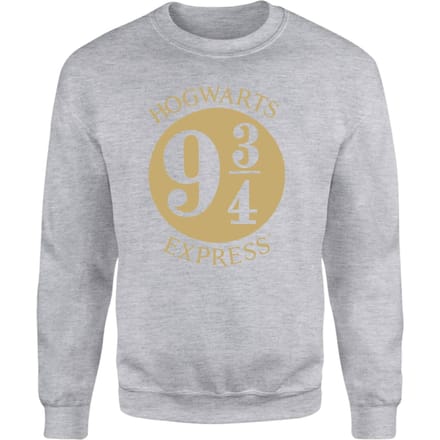 Harry Potter Platform Sweatshirt - Grey - S