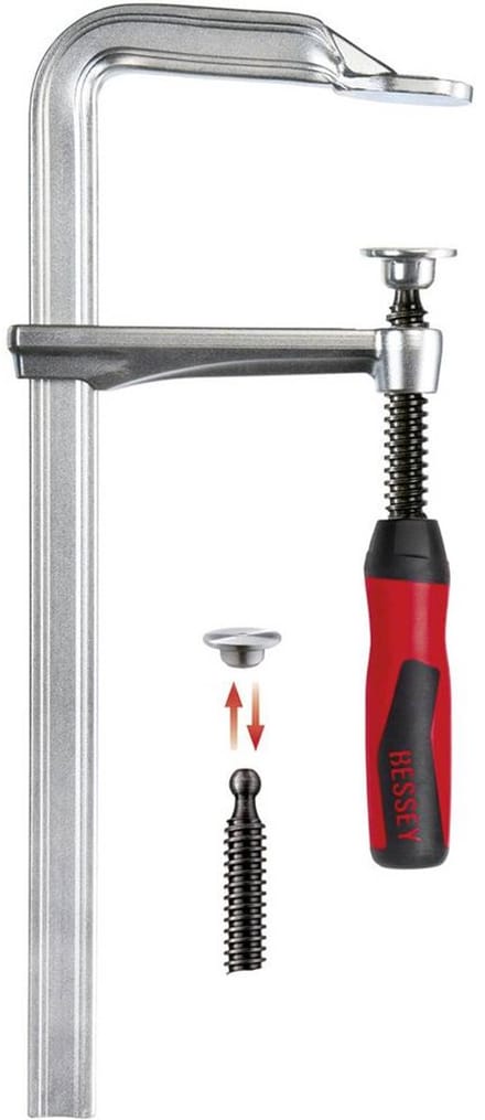 Bessey GZ80-12-2K Lijmtang (diep) Spanbreedte (max.):800 mm Afm. werkbereik:120 mm