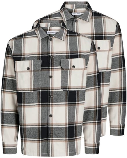Jack & Jones Heren Overhemd jas / overshirt 2 pack Charge