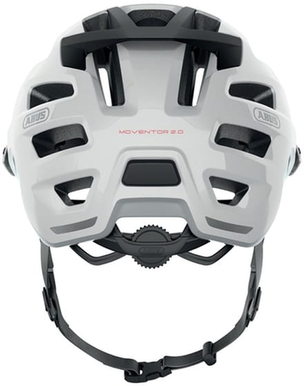 Fietshelm ABUS MOVENTOR 2.0 MIPS shiny white M - 54-58 cm - wit - Geschikt voor gebruik op mountainbikes - 345 g
