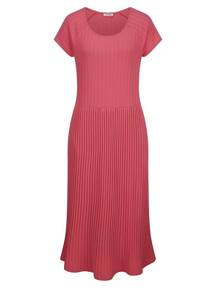 Jurk korte raglanmouwen Van Efixelle pink